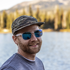 Hundo, Matte Crystal + Polarized Blue Mirror Lens, hi-res