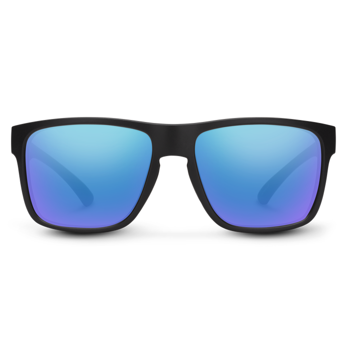 Rambler, Matte Black + Polarized Blue Mirror Lens, hi-res
