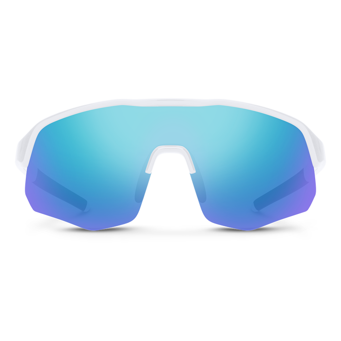 Cadence, White + Polarized Blue Mirror Lens, hi-res