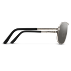 Aviator, Silver + Polarized Gray Lens, hi-res